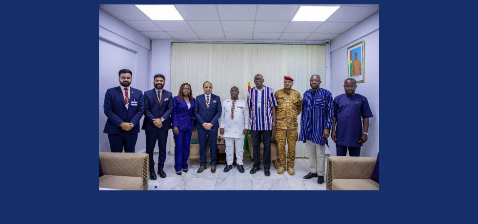 CII Business Delegation met Minister of Infrastructure and Accessibility, Burkina Faso.